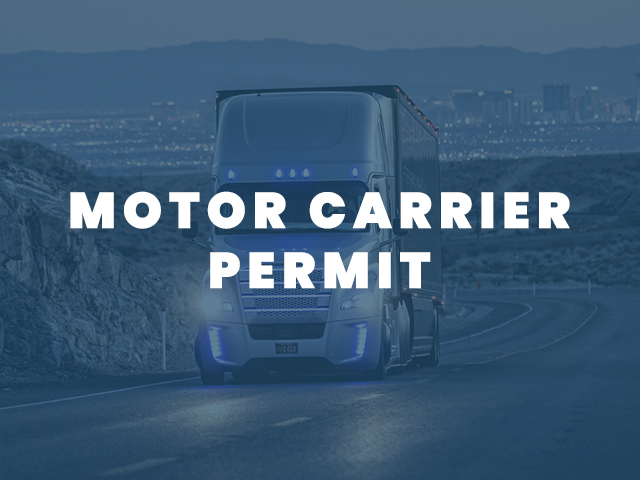 Motor Carrier Permit